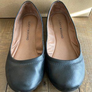 Lucky Brand Women’s 6.5 Emmie Ballet black flat